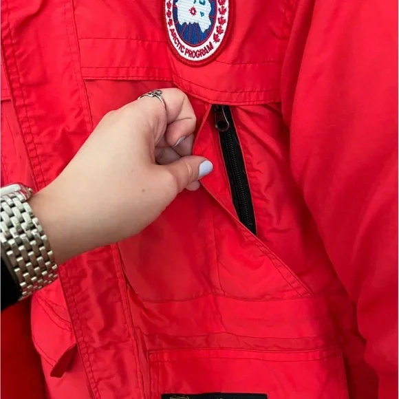 Canada Goose Red Men's Jacket